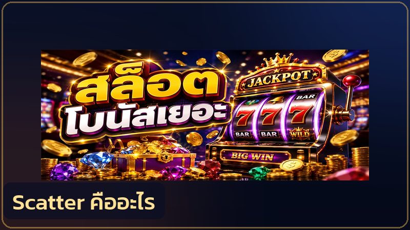 สัญลักษณ์ Scatter ในเกมสล็อต